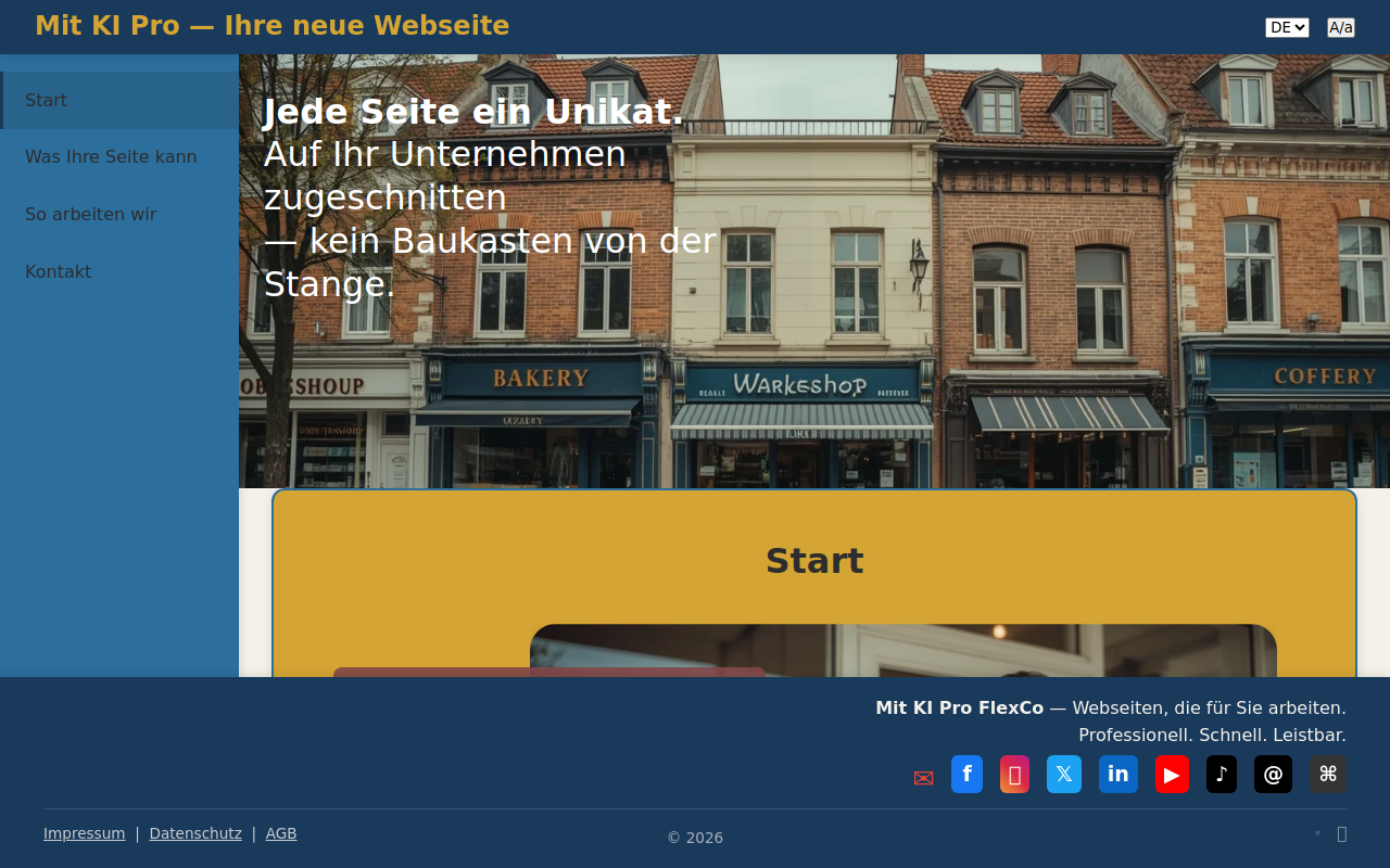 Ihre neue Webseite — einfach erklärt
