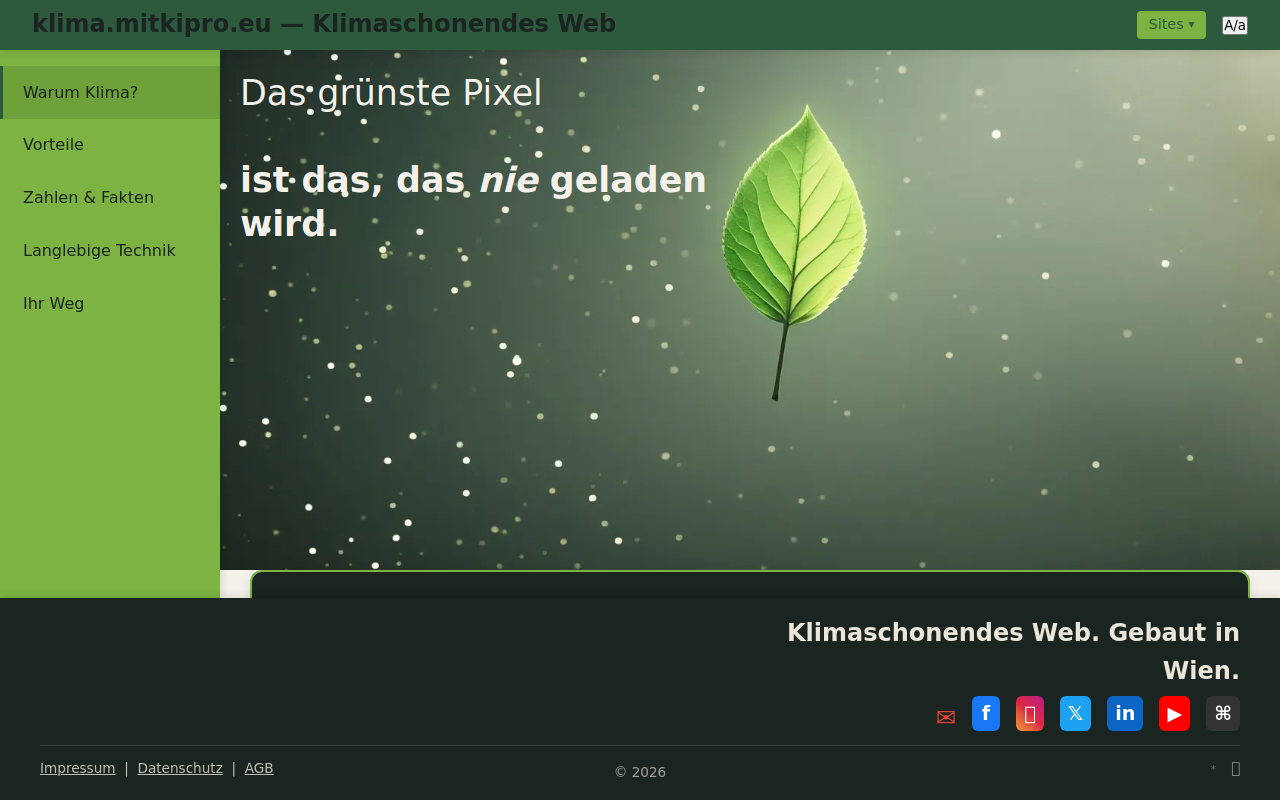 Klima & Umwelt